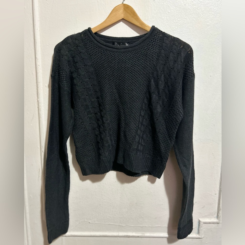 Long Sleeve Crop Top
